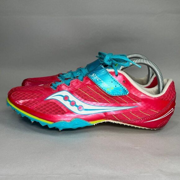 Saucony SPITFIRE 2 Shoes Women's Size 9 Track & Field Running‎ Sprinting Spikes - Picture 4 of 12
